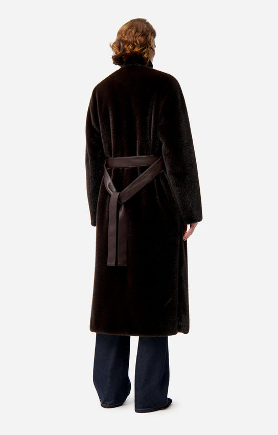 Cappotto in eco fur reversibile Vanessa Bruno