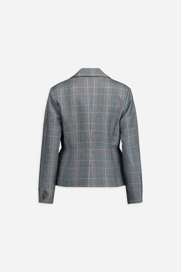 Giacca sartoriale in lana vergine Principe di Galles