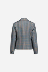 Giacca sartoriale in lana vergine Principe di Galles