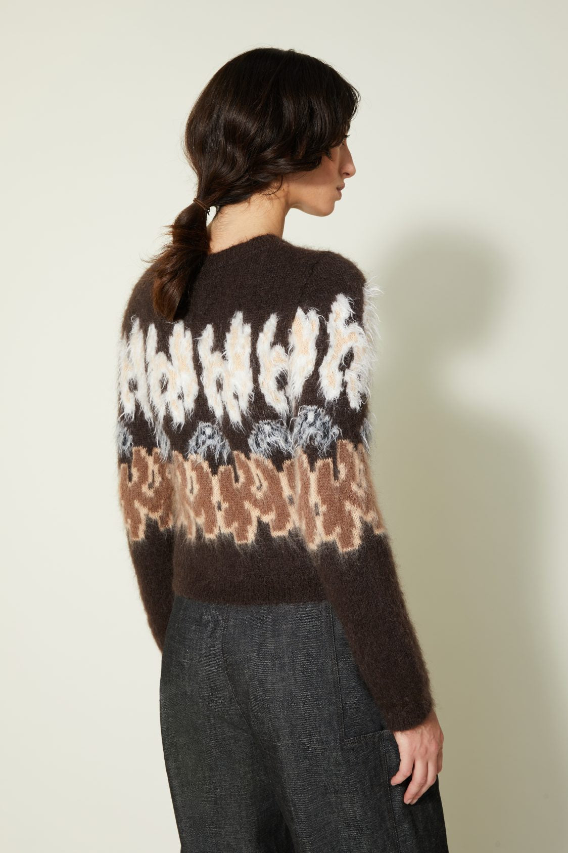 Maglia jacquard Veronique Leroy