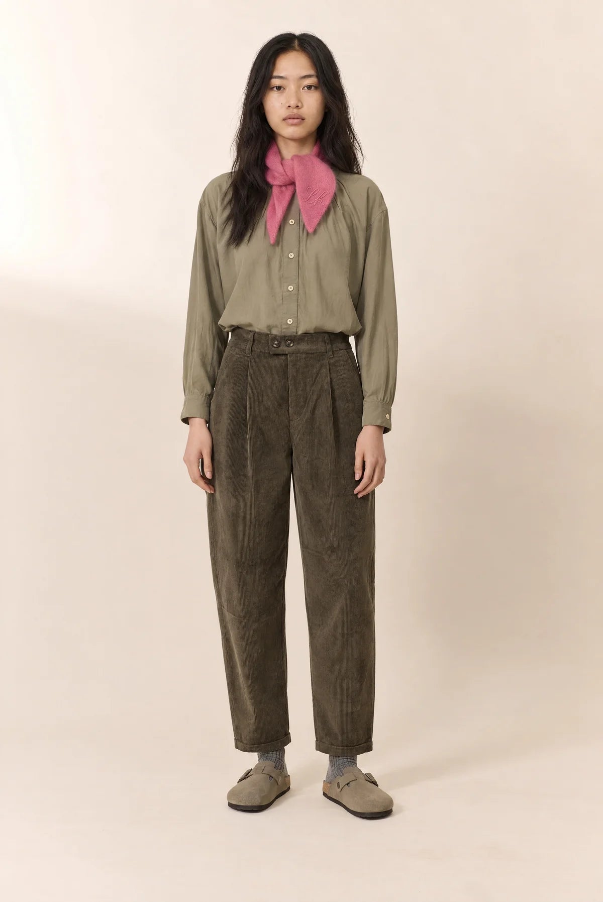 Pantalone in velluto a coste