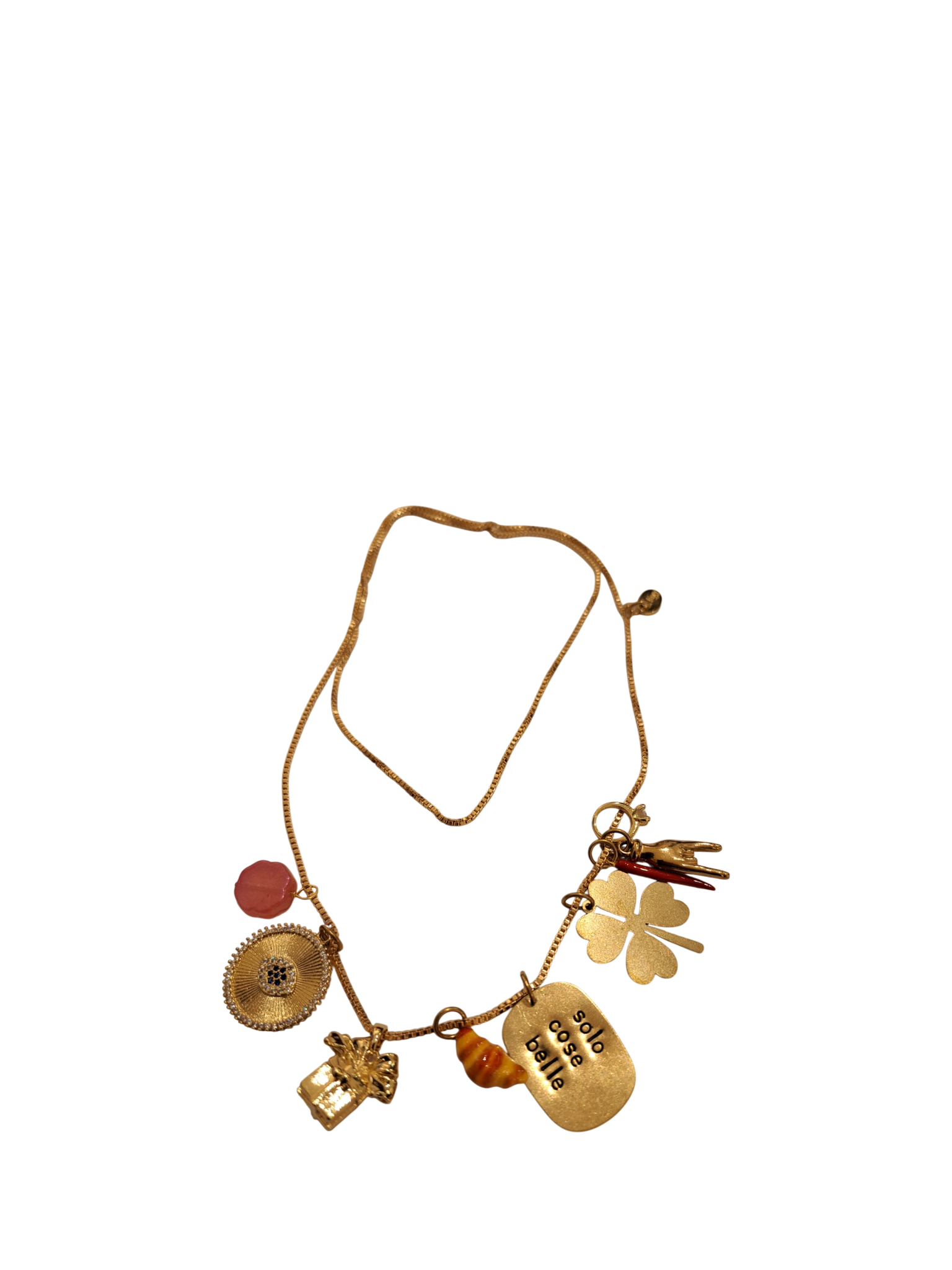 Collana amuleti "Solo cose belle"