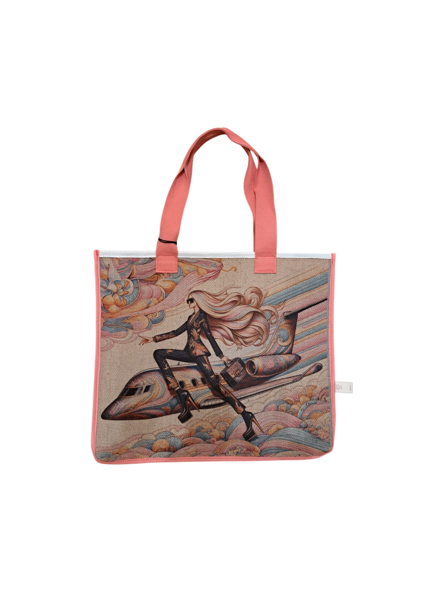Shopper reversibile CUSTO barcelona small- white