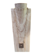 Collana lunga rosario con zirconi e busta Francesca Maida