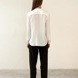 Camicia con colletto alla coreana