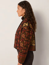 Giacca in cotone trapuntata