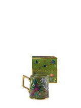 Tazza in ceramica verde
