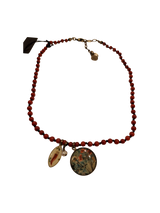 Collana girocollo corallo bamboo "Prato fiorito" - Jocabilab