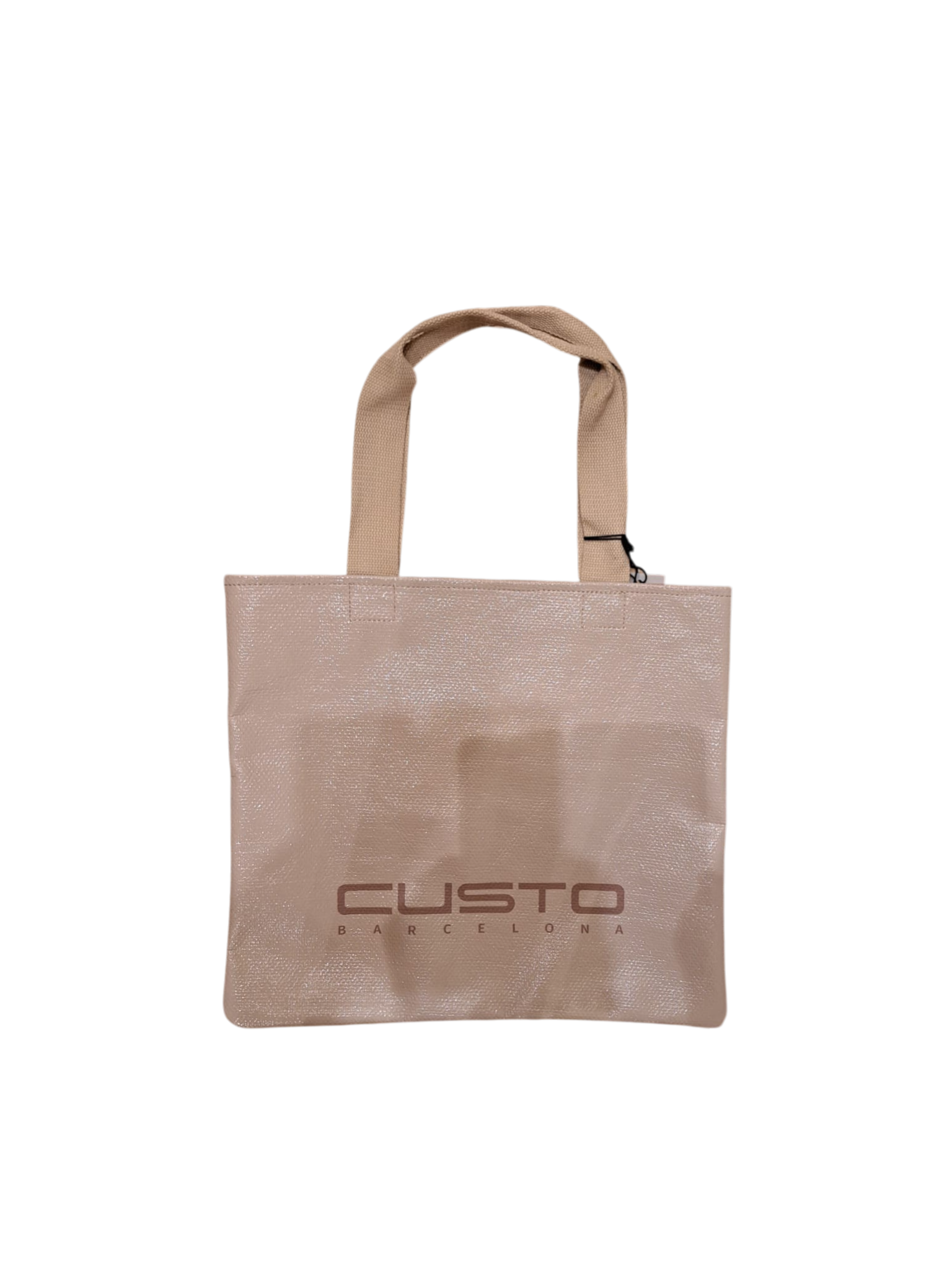 Shopper reversibile CUSTO Barcelona small - beige