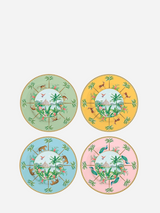 Set 4 piatti dessert Paradis Sauvage gift box