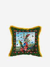 Cuscino Fiore dell'Eden in velluto 50x50 cm