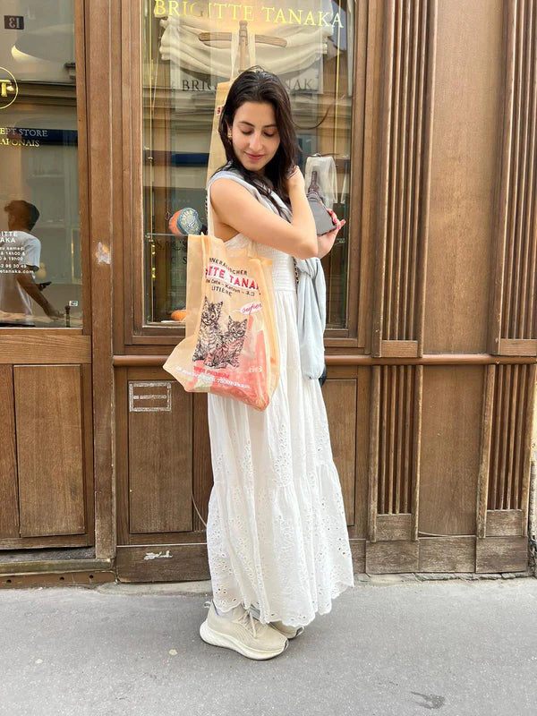 Borsa "Chats Peach" - Brigitte Tanaka