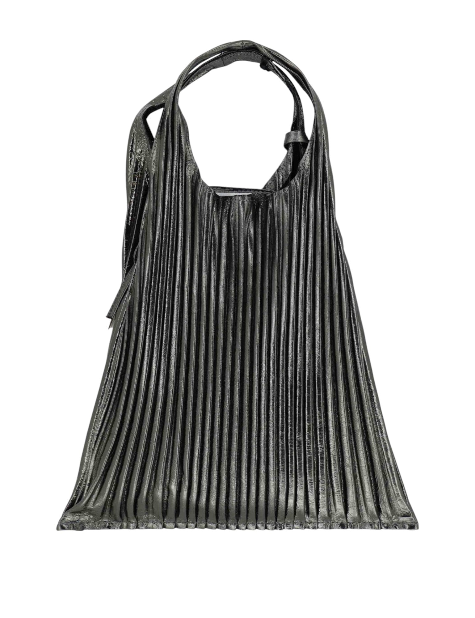 Borsa Picasso Anita Bilardi lavorazione pelle plissè
