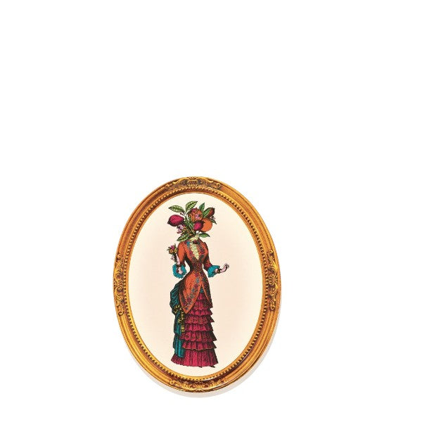 Vassoio ovale "Fruti Lady"