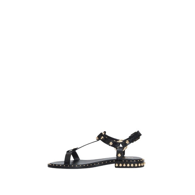 Sandalo flat cocco nero Ash