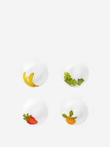 Set di 4 Ciotole piccole assortite frutta