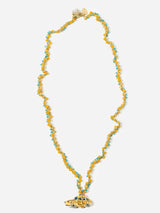 Collana con ciondolo Taxi in ceramica