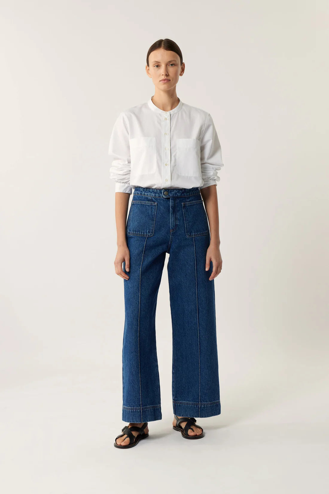 Jeans gamba dritta