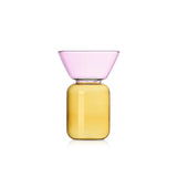 Vaso Gelèe rosa/giallo Ichendorf Milano
