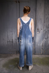Salopette oversize in denim Peppino Peppino