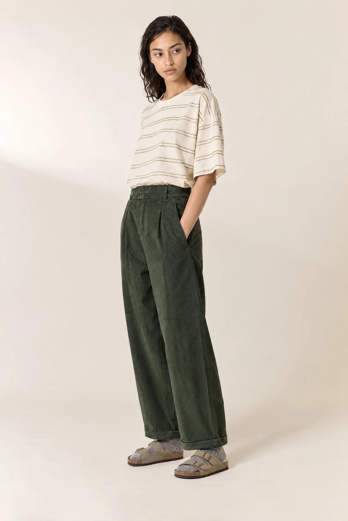 Pantalone in velluto a coste
