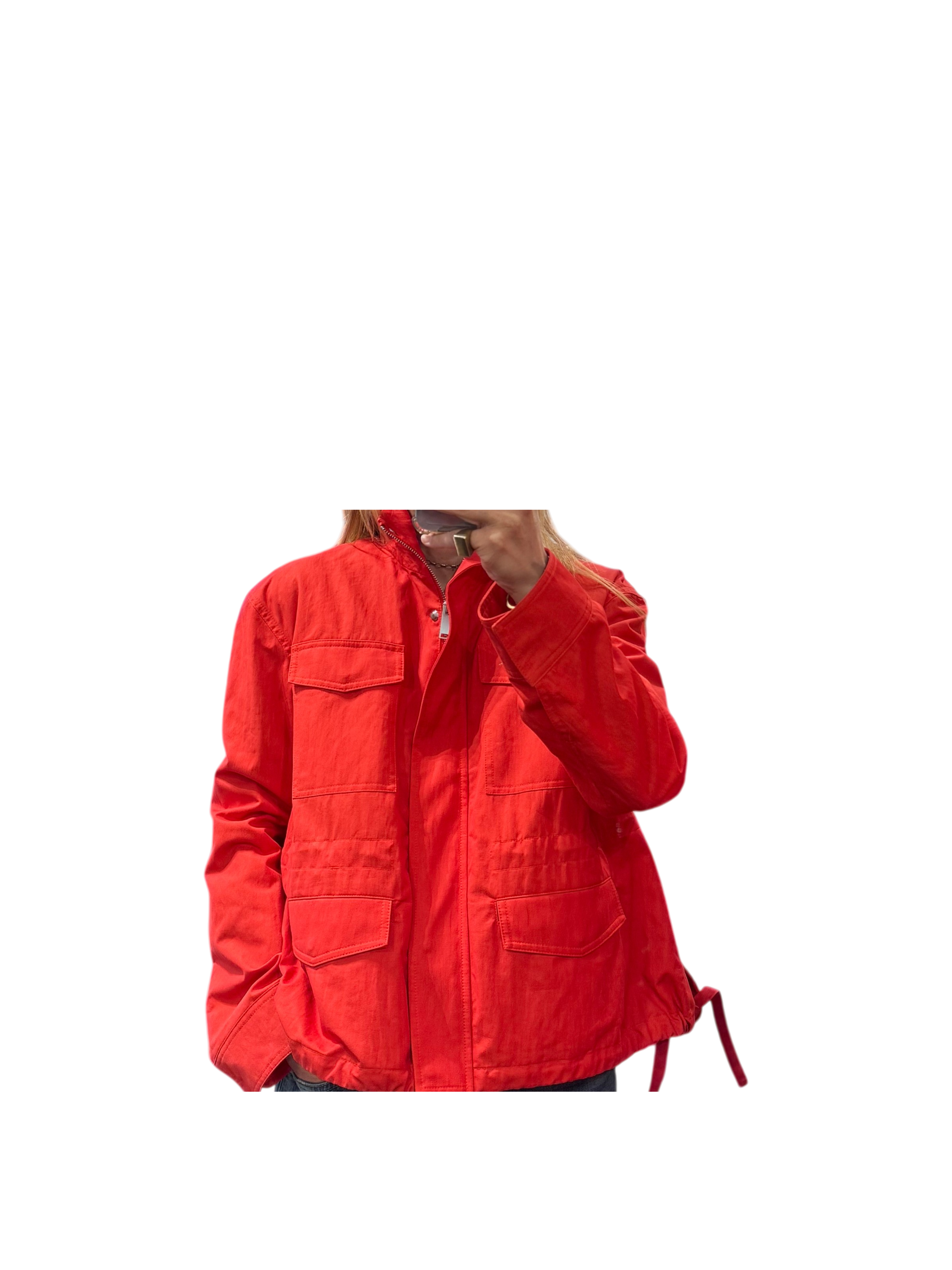 Field Jacket Hackney in cotton tech