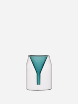 Vaso monofiore petrolio
