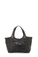 Shopper con manico con rivetti Campomaggi
