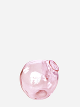 Vaso di cristallo rosa Nuvola
