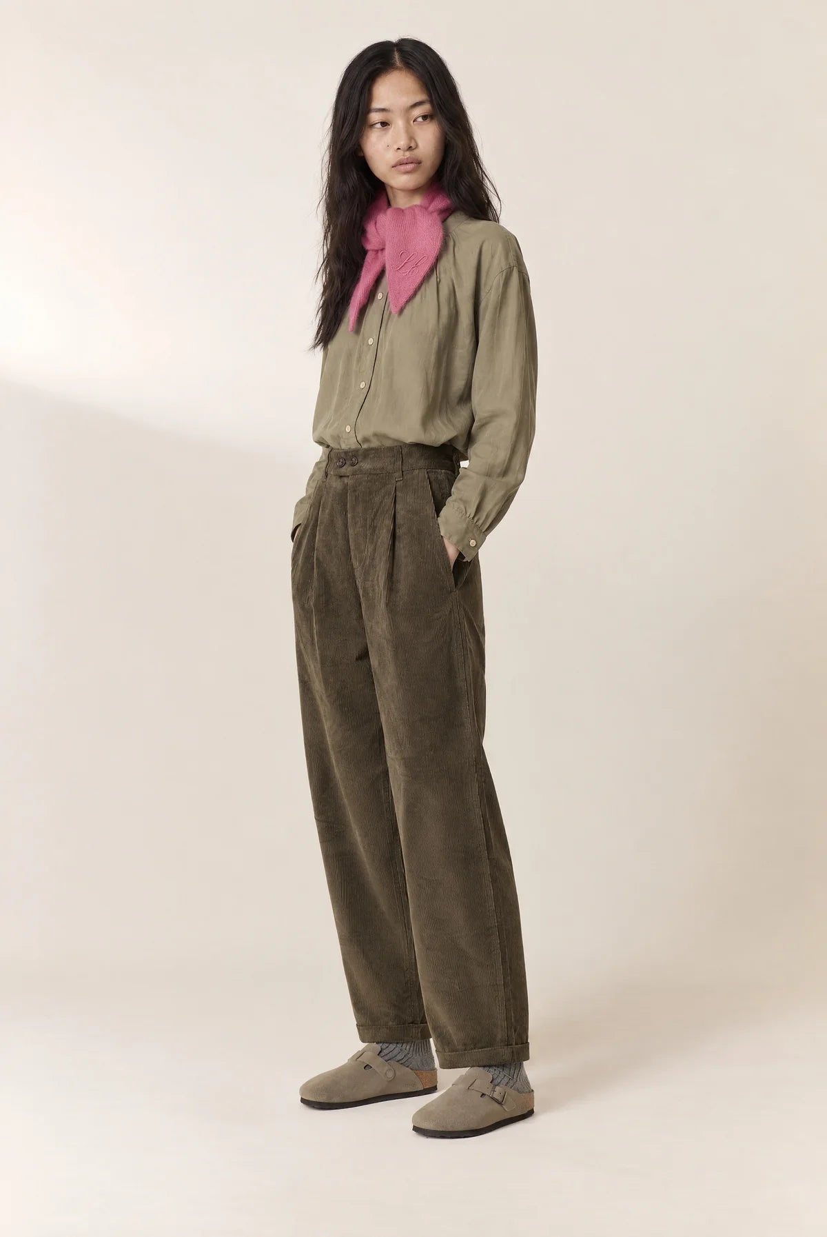 Pantalone in velluto a coste