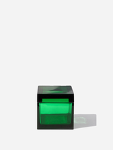 Scatola di cristallo verde