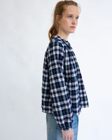 Camicia a quadri in flanella di cotone