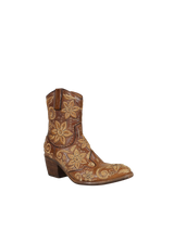 Texano basso ricamato