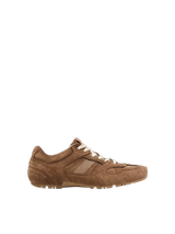 Sneakers in camoscio marrone a più strati Alhoas
