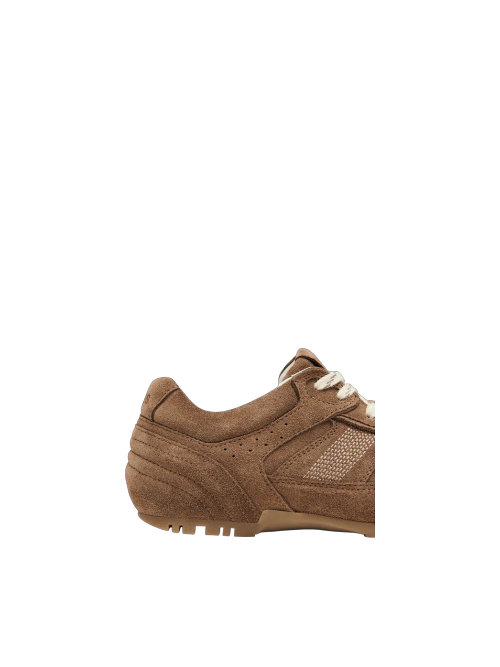Sneakers in camoscio marrone a più strati Alhoas