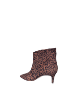 Tronchetto in pelle animalier