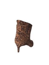Tronchetto in pelle animalier