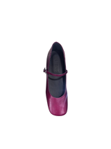 Ballerine modello mary jane in pelle