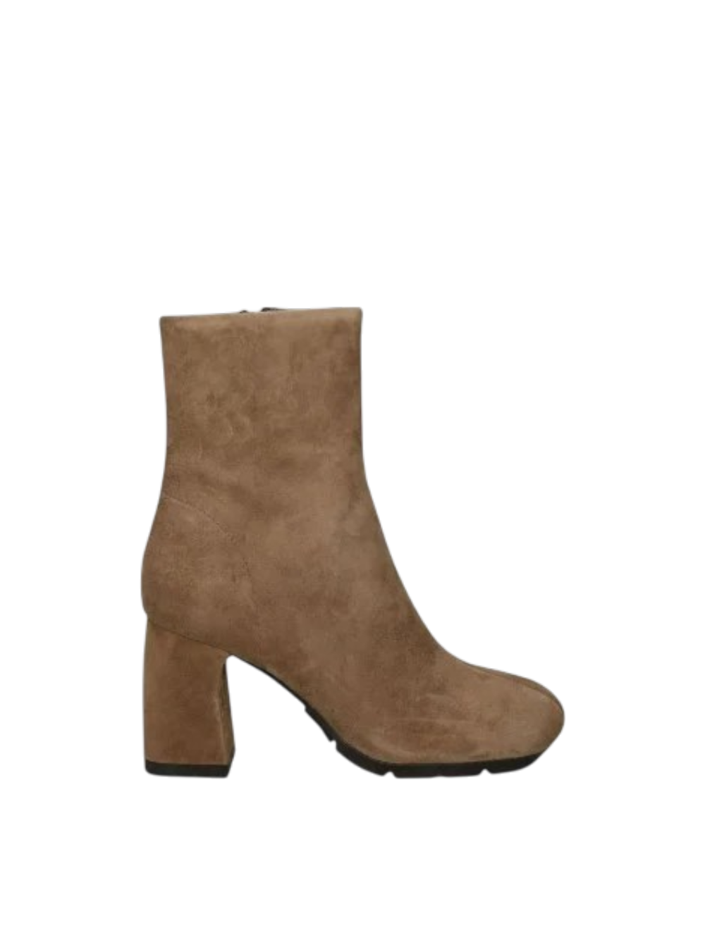 Tronchetto Eclat in pelle scamosciata Ash