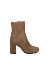 Tronchetto Eclat in pelle scamosciata Ash