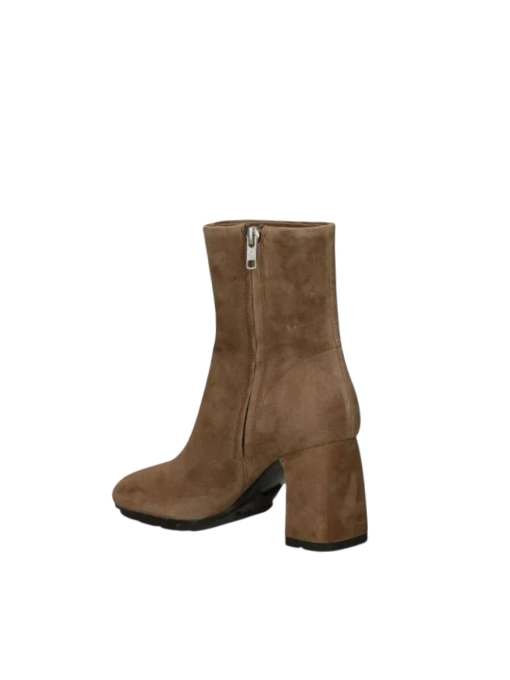 Tronchetto Eclat in pelle scamosciata Ash