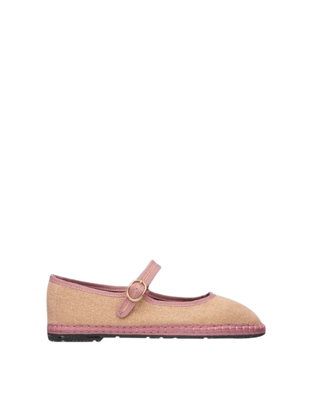 Friulana mary jane in lino Flabelus