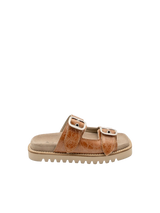 Ciabatta in pelle cracklux