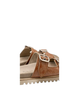 Ciabatta in pelle cracklux