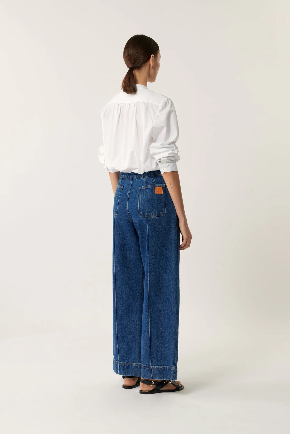 Jeans gamba dritta
