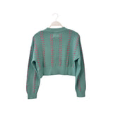 Cardigan corto in cotone