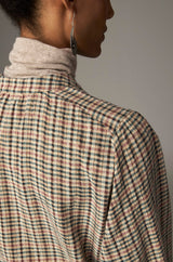 Camicia in cotone a quadretti