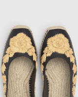 Espadrillas in pelle con ricami Castaner