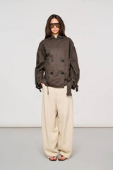 Giacca in cotone smerigliato Bracken