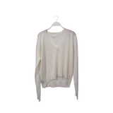 Maglia oversize scollo a V